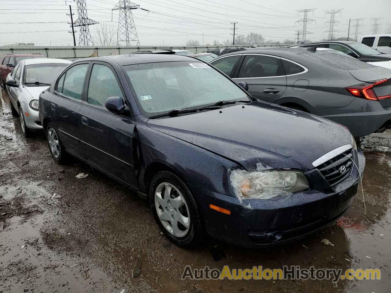 2005 HYUNDAI ELANTRA GLS, KMHDN46D95U177601