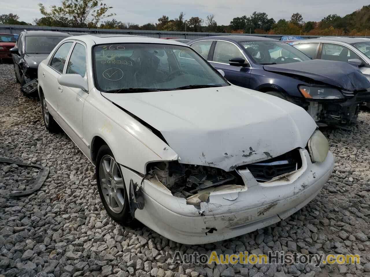 2002 MAZDA 626 ES, 1YVGF22D625268222