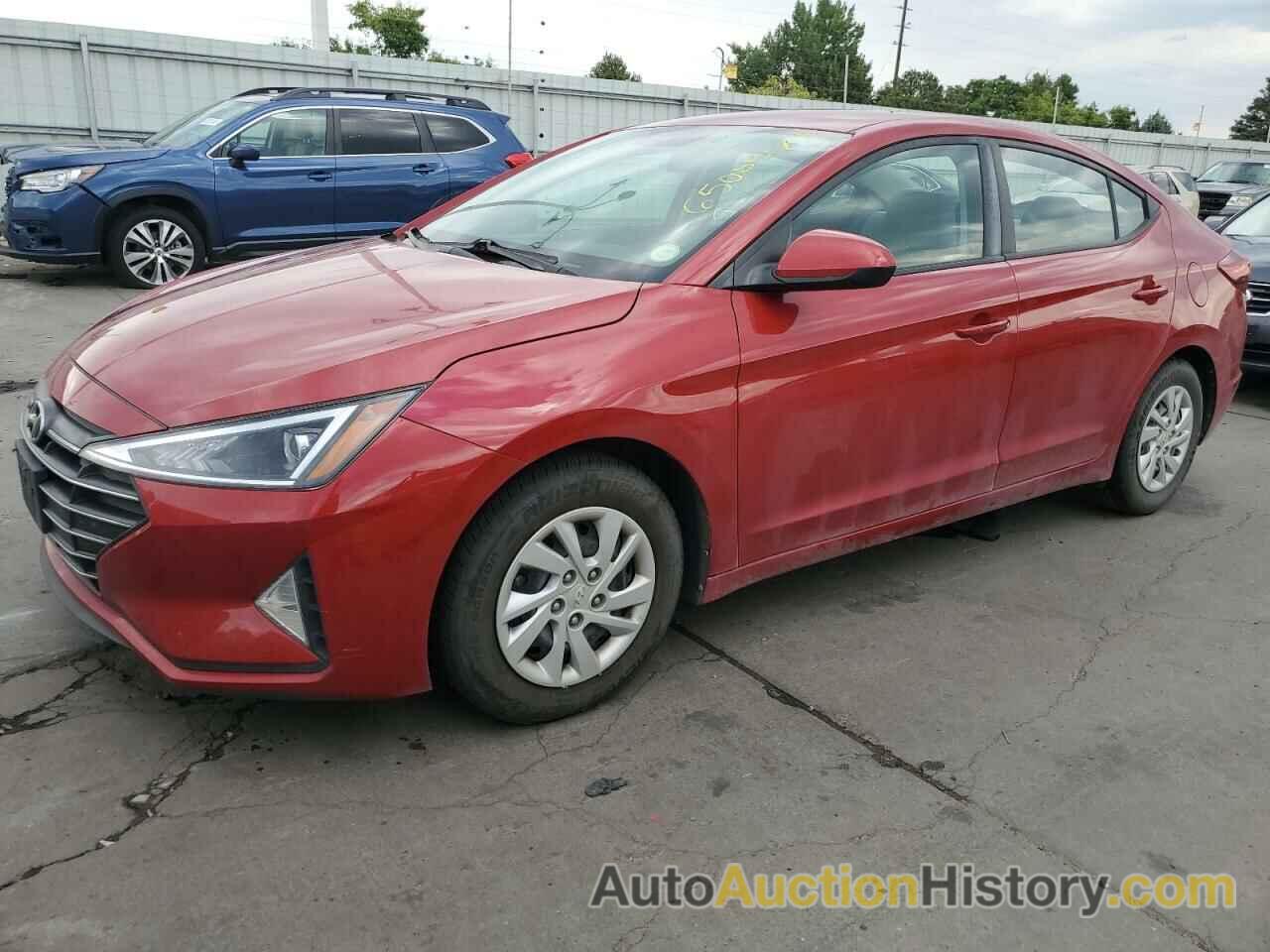 2019 HYUNDAI ELANTRA SE, 5NPD74LF5KH483334