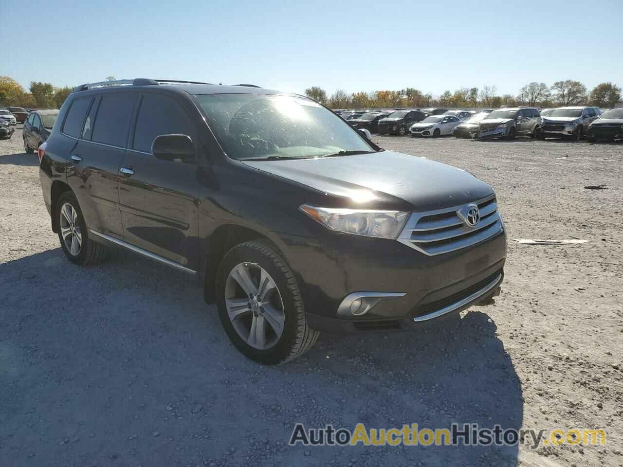 2012 TOYOTA HIGHLANDER LIMITED, 5TDDK3EH1CS115610