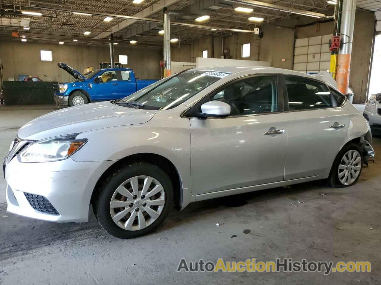 2016 NISSAN SENTRA S, 3N1AB7APXGY335899