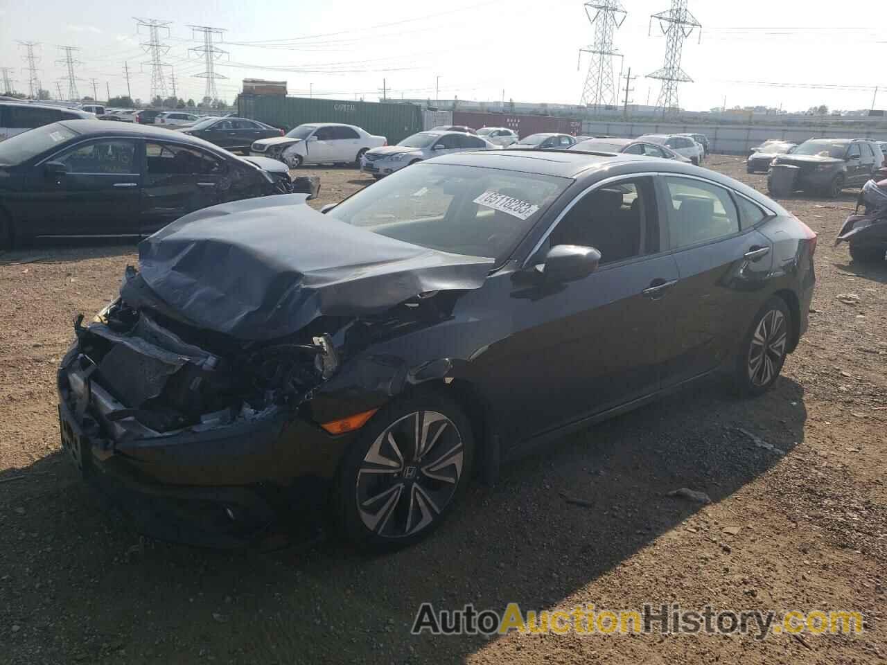 2018 HONDA CIVIC EX, JHMFC1F31JX027854