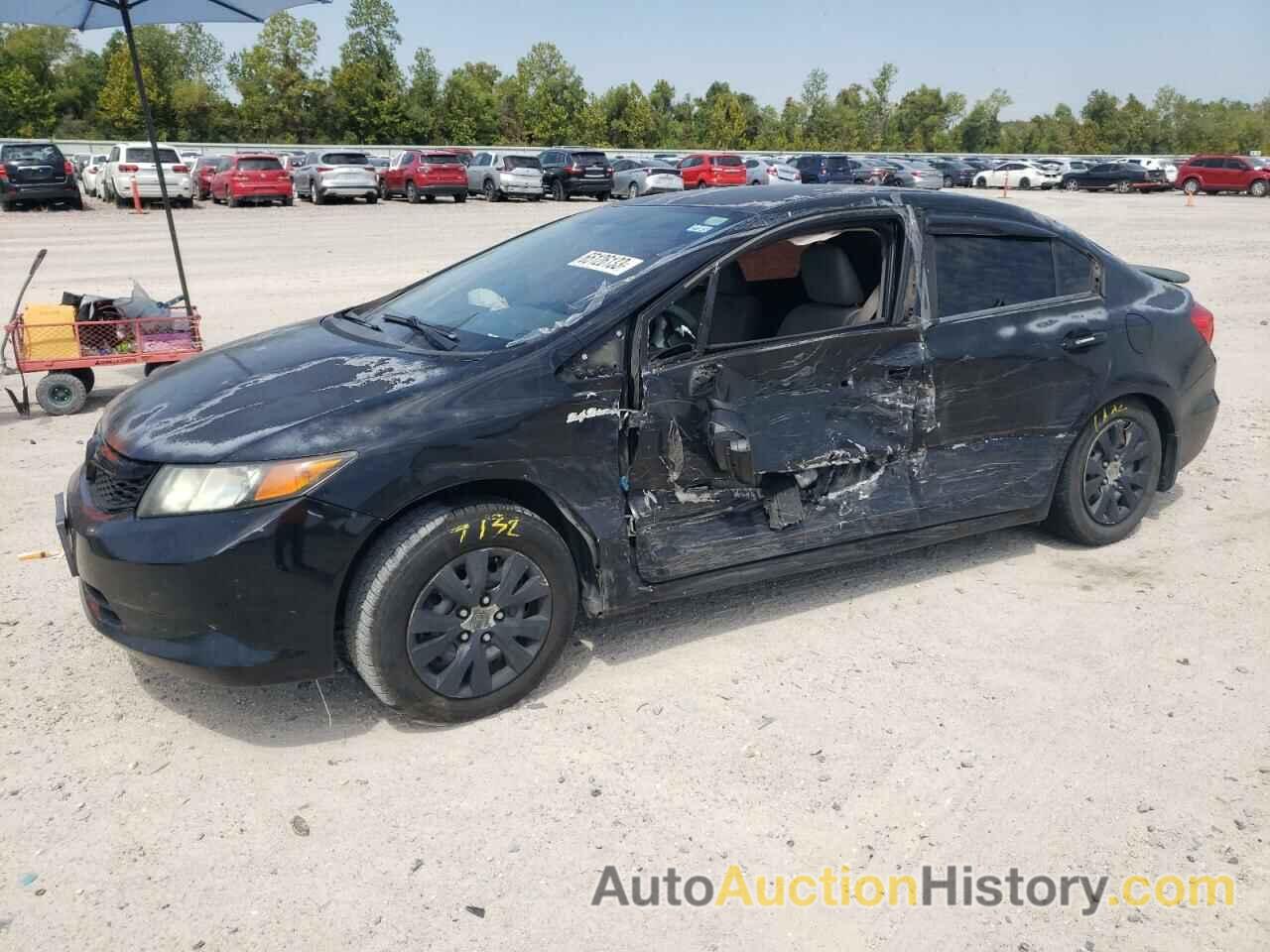 2012 HONDA CIVIC LX, 2HGFB2F57CH595174