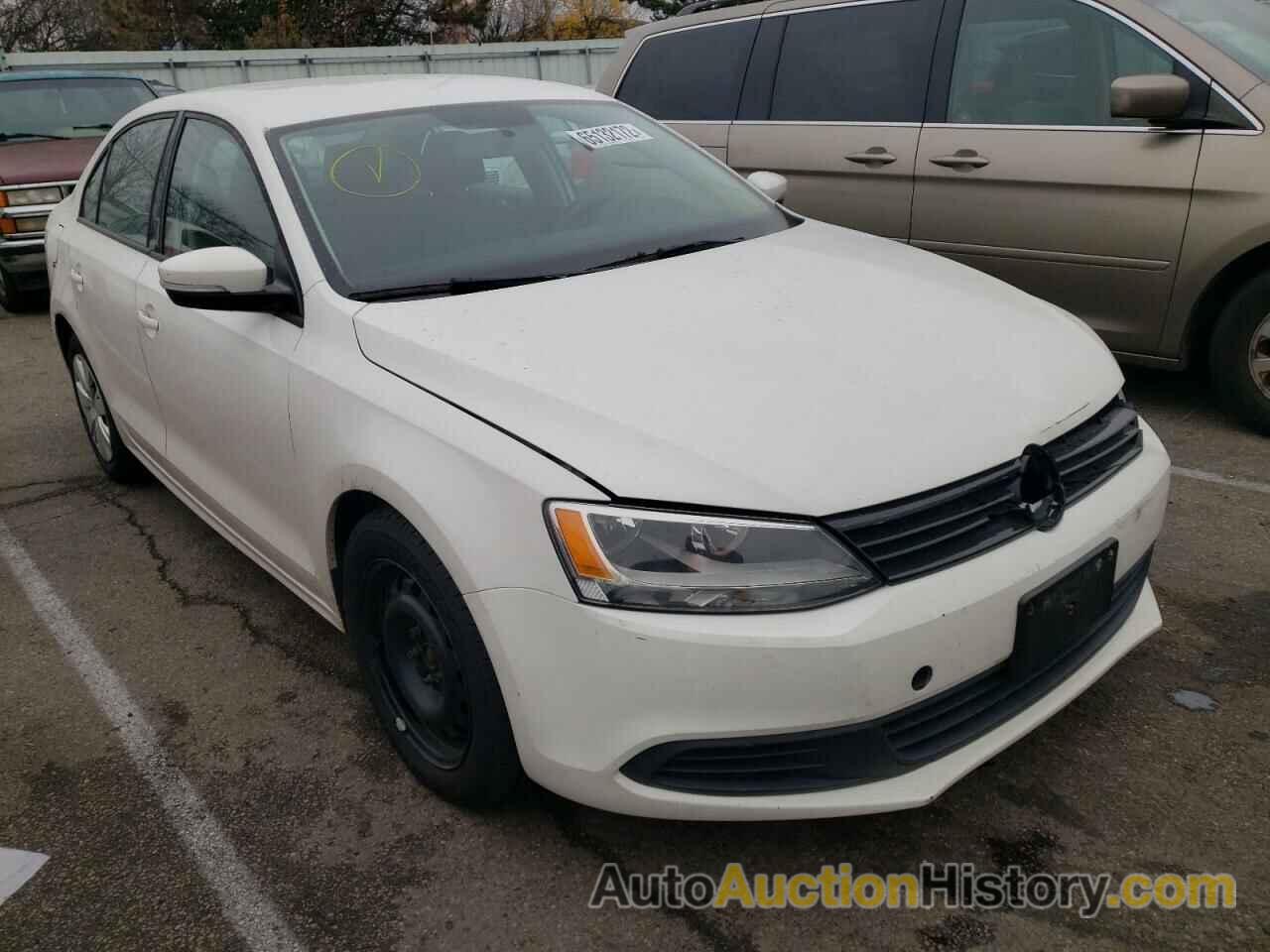 2012 VOLKSWAGEN JETTA SE, 3VWDX7AJ7CM350141