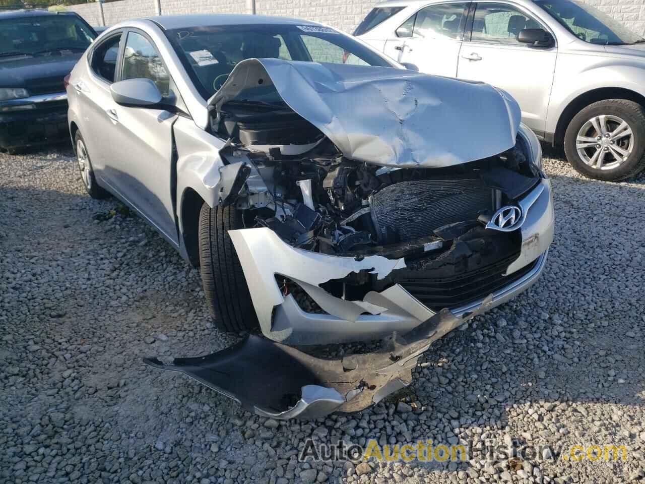 2016 HYUNDAI ELANTRA SE, 5NPDH4AE9GH714041