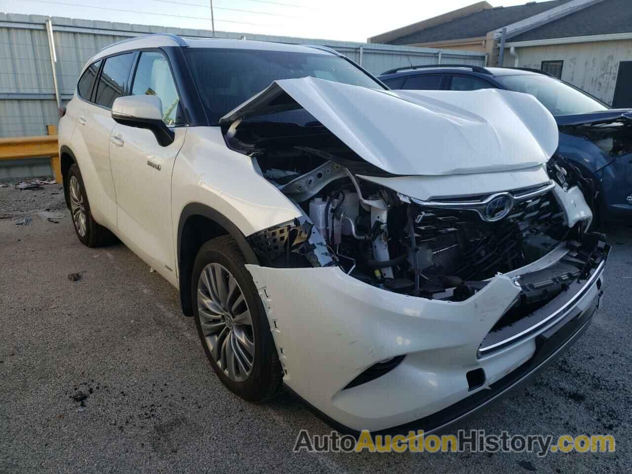 2020 TOYOTA HIGHLANDER HYBRID PLATINUM, 5TDEBRCH0LS014164