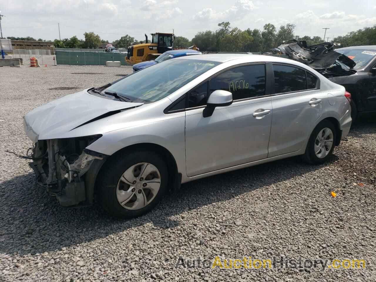 2013 HONDA CIVIC LX, 19XFB2F59DE039928