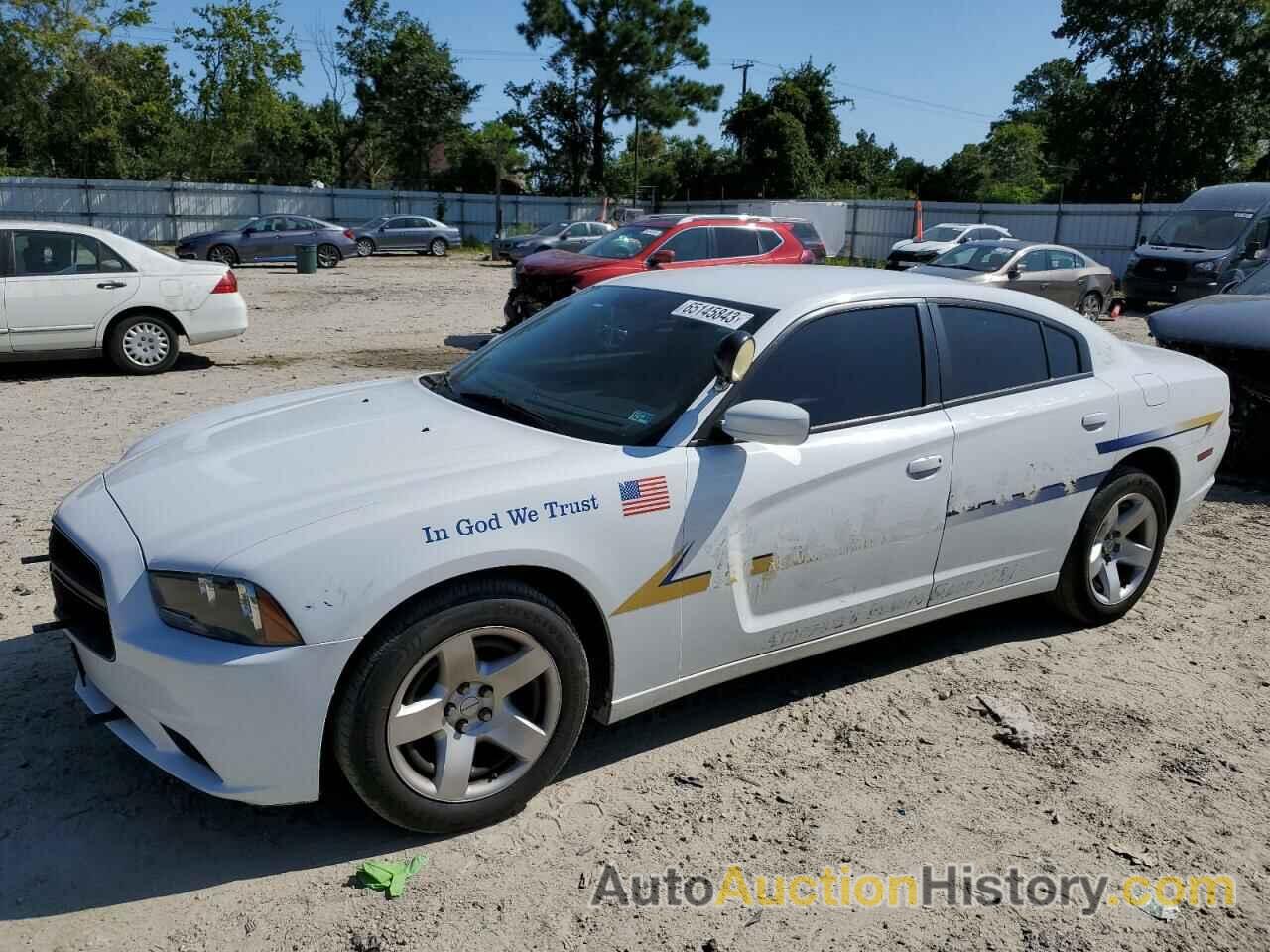 2014 DODGE CHARGER POLICE, 2C3CDXAG4EH368243