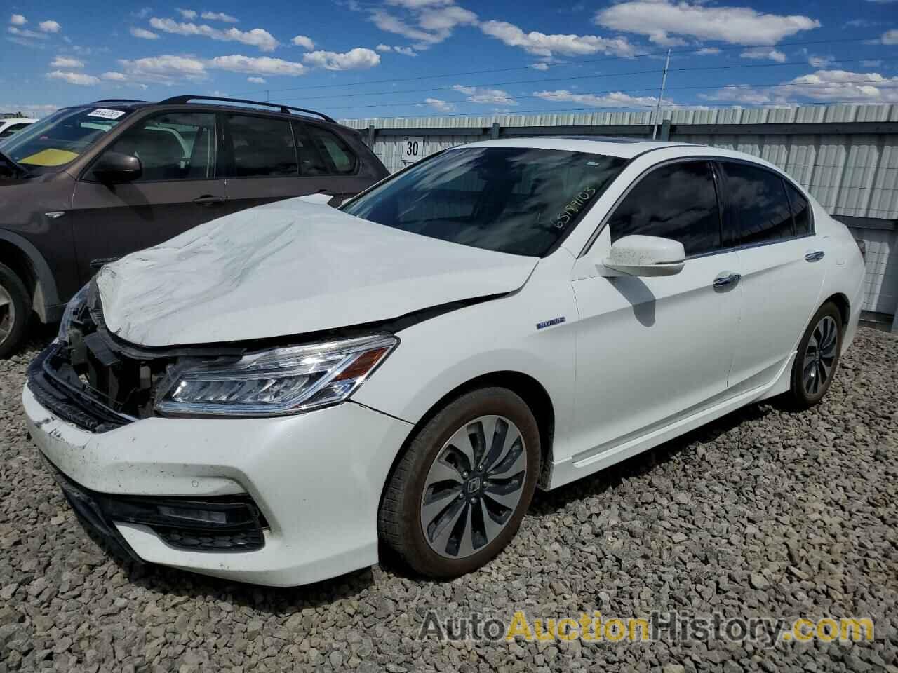 2017 HONDA ACCORD TOURING HYBRID, JHMCR6F74HC013353