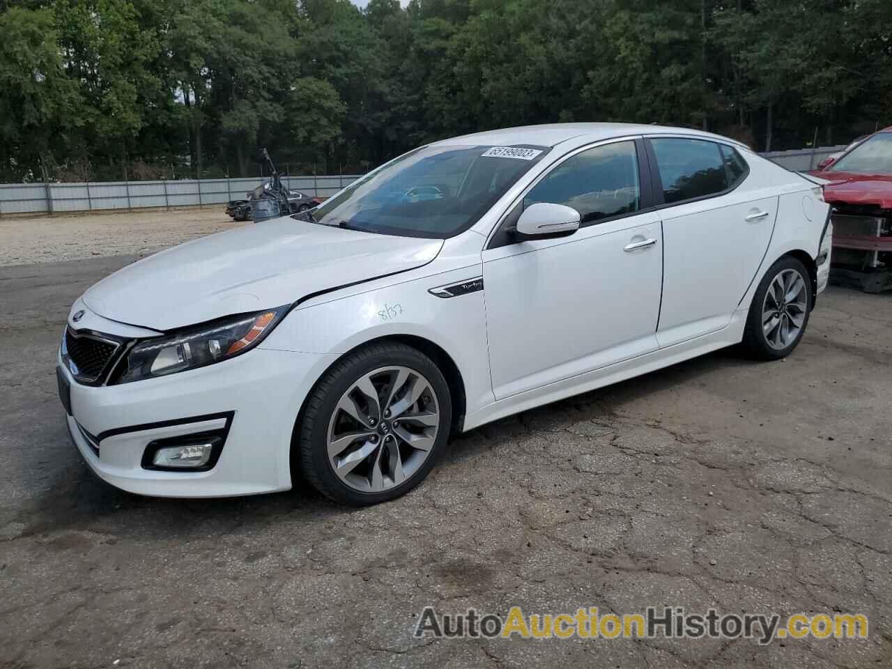 2014 KIA OPTIMA SX, 5XXGR4A60EG289188