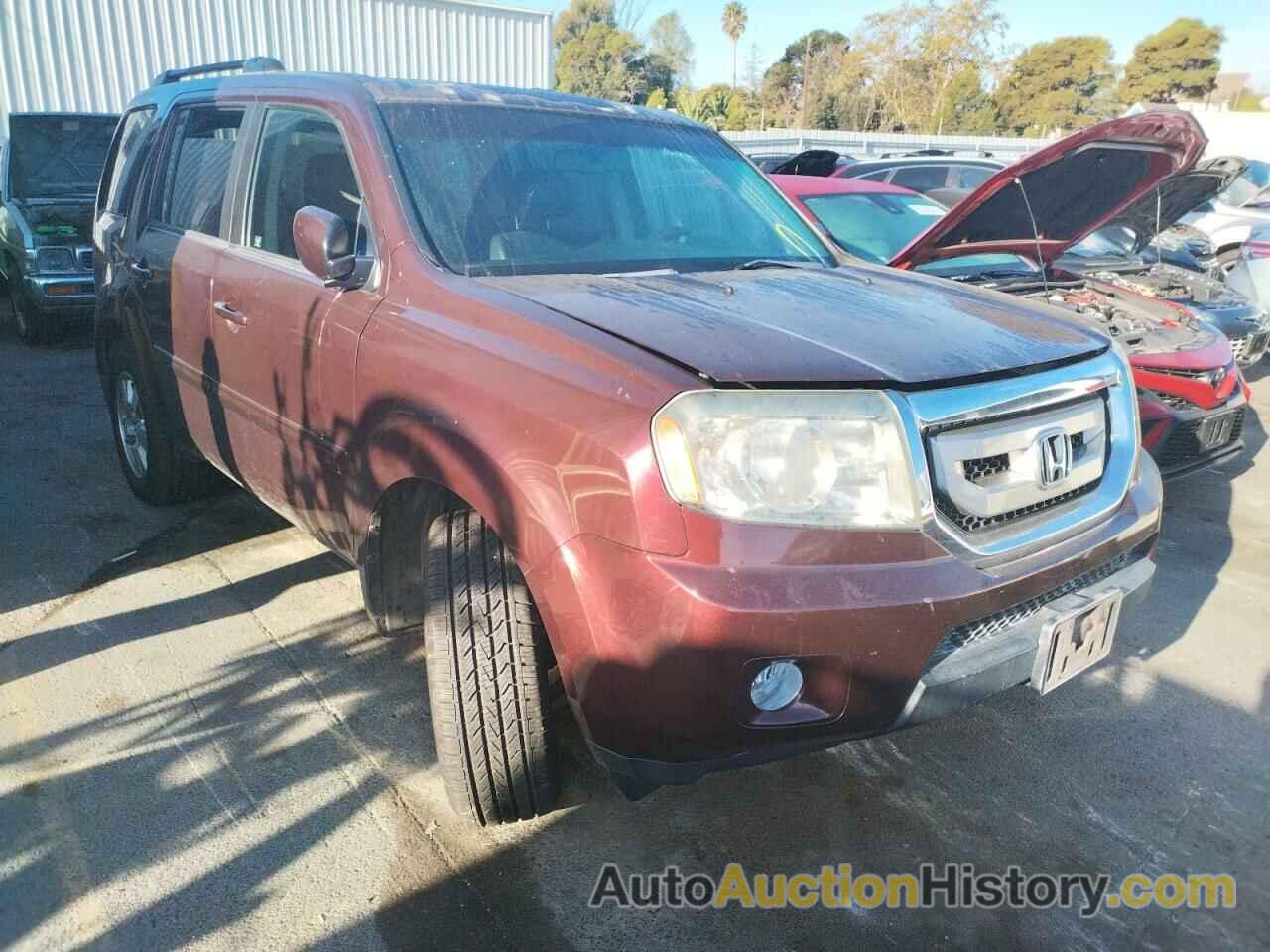 2011 HONDA PILOT EXL, 5FNYF4H57BB035521