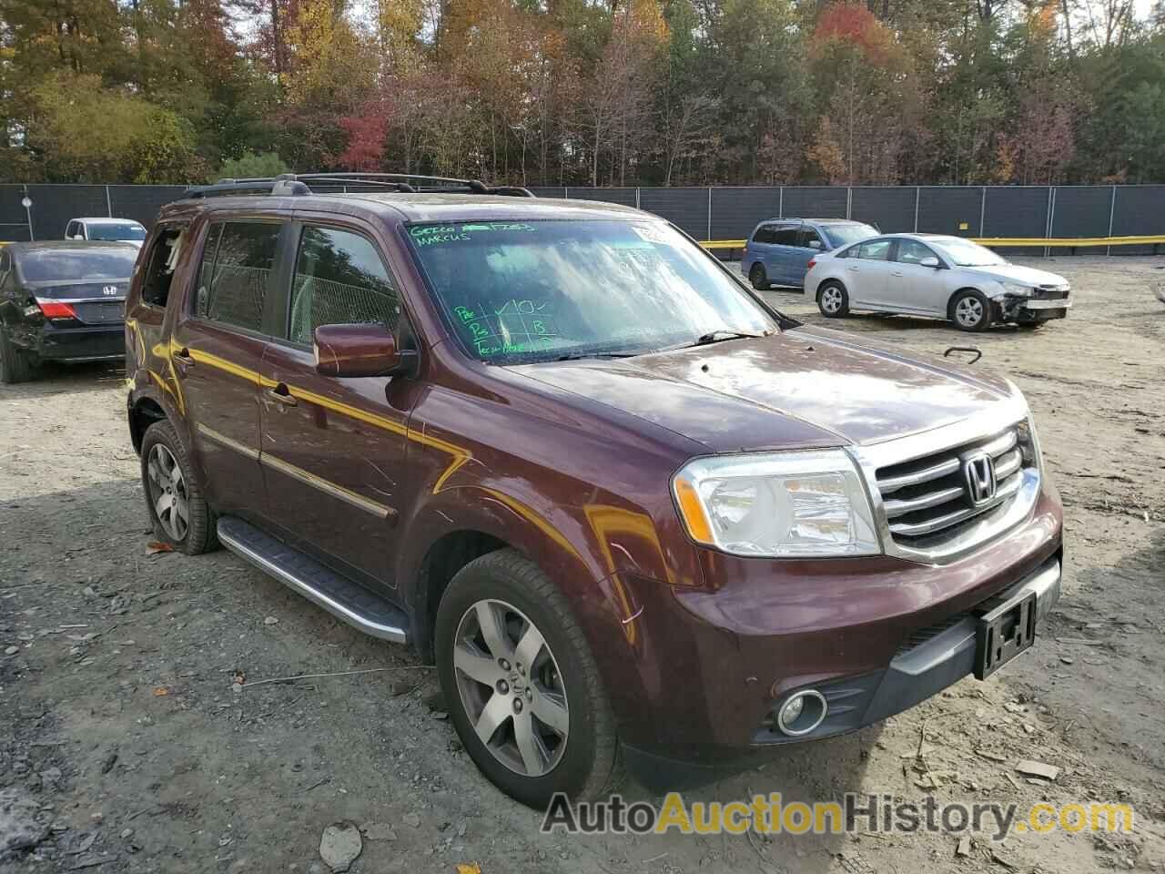 2012 HONDA PILOT TOURING, 5FNYF4H96CB019864