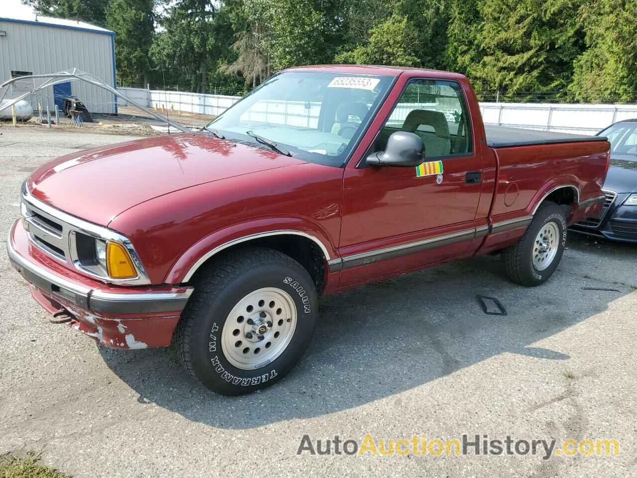 1996 CHEVROLET S10 S10, 1GCDT14XXT8150905