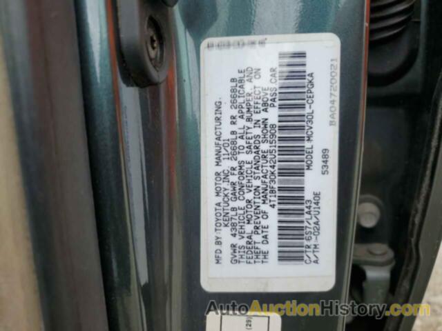 TOYOTA CAMRY LE, 4T1BF30K42U515908