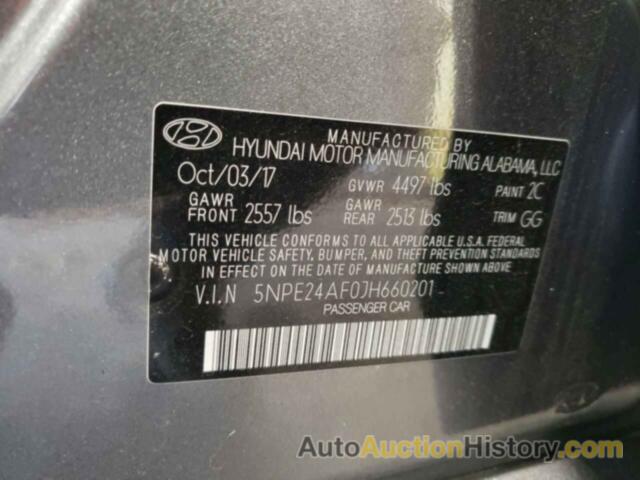 HYUNDAI SONATA SE, 5NPE24AF0JH660201