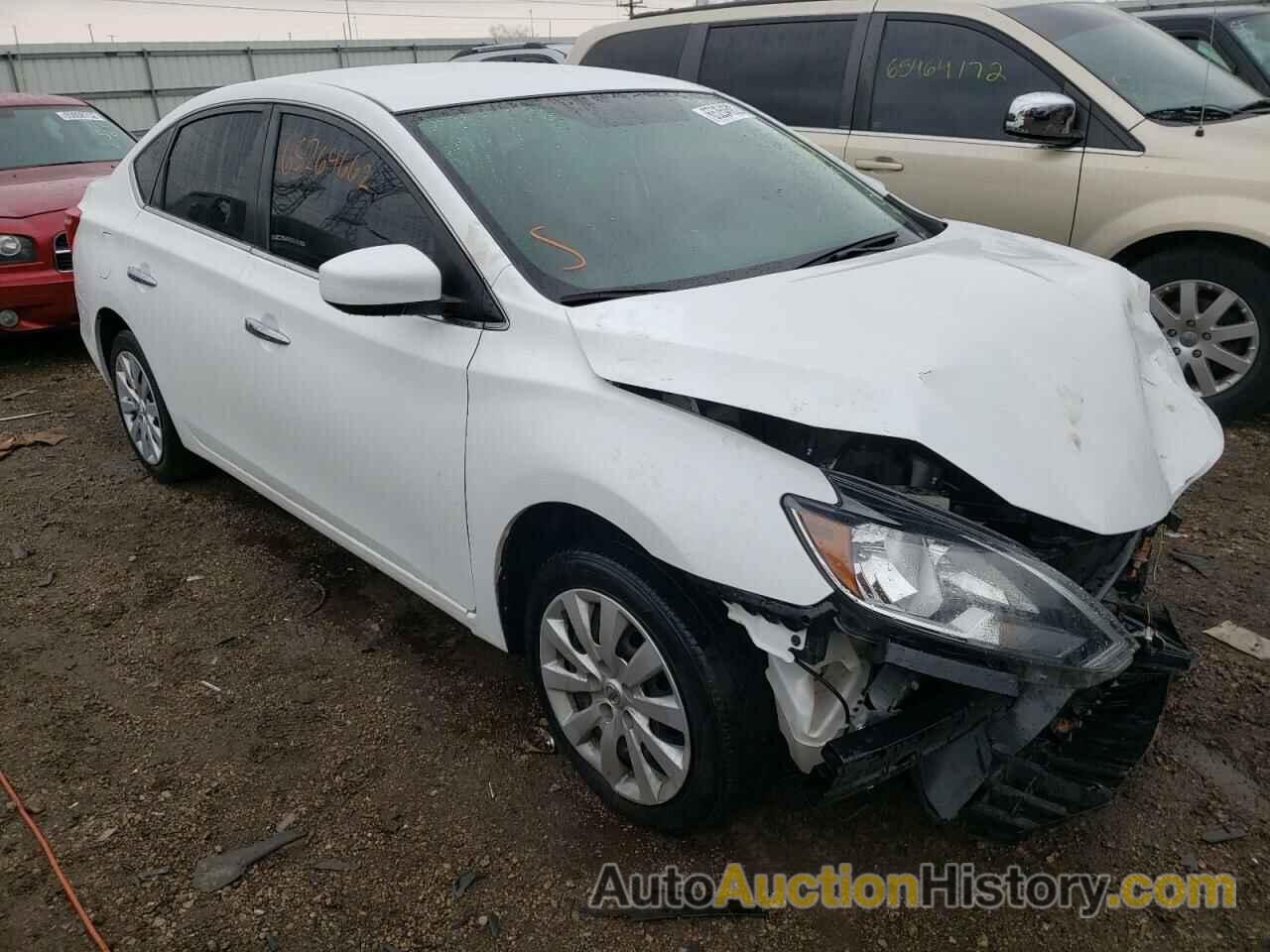 2019 NISSAN SENTRA S, 3N1AB7AP9KY292309