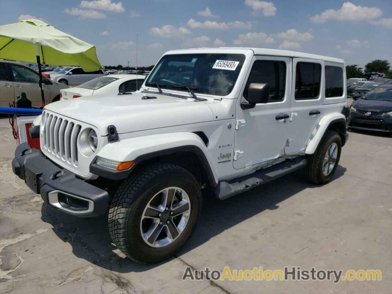 2019 JEEP WRANGLER SAHARA, 1C4HJXEN8KW543027