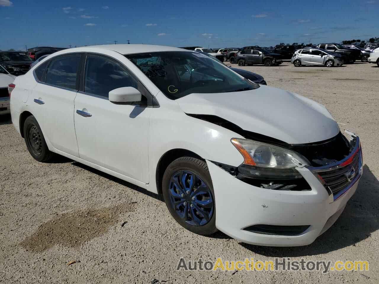 2015 NISSAN SENTRA S, 3N1AB7AP6FY219081