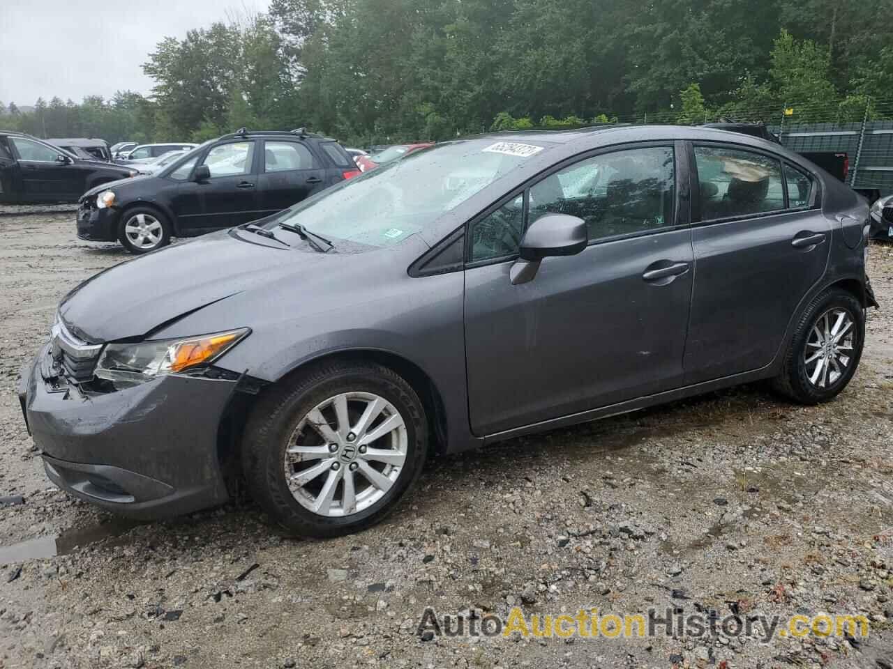 2012 HONDA CIVIC EXL, 19XFB2F96CE048166