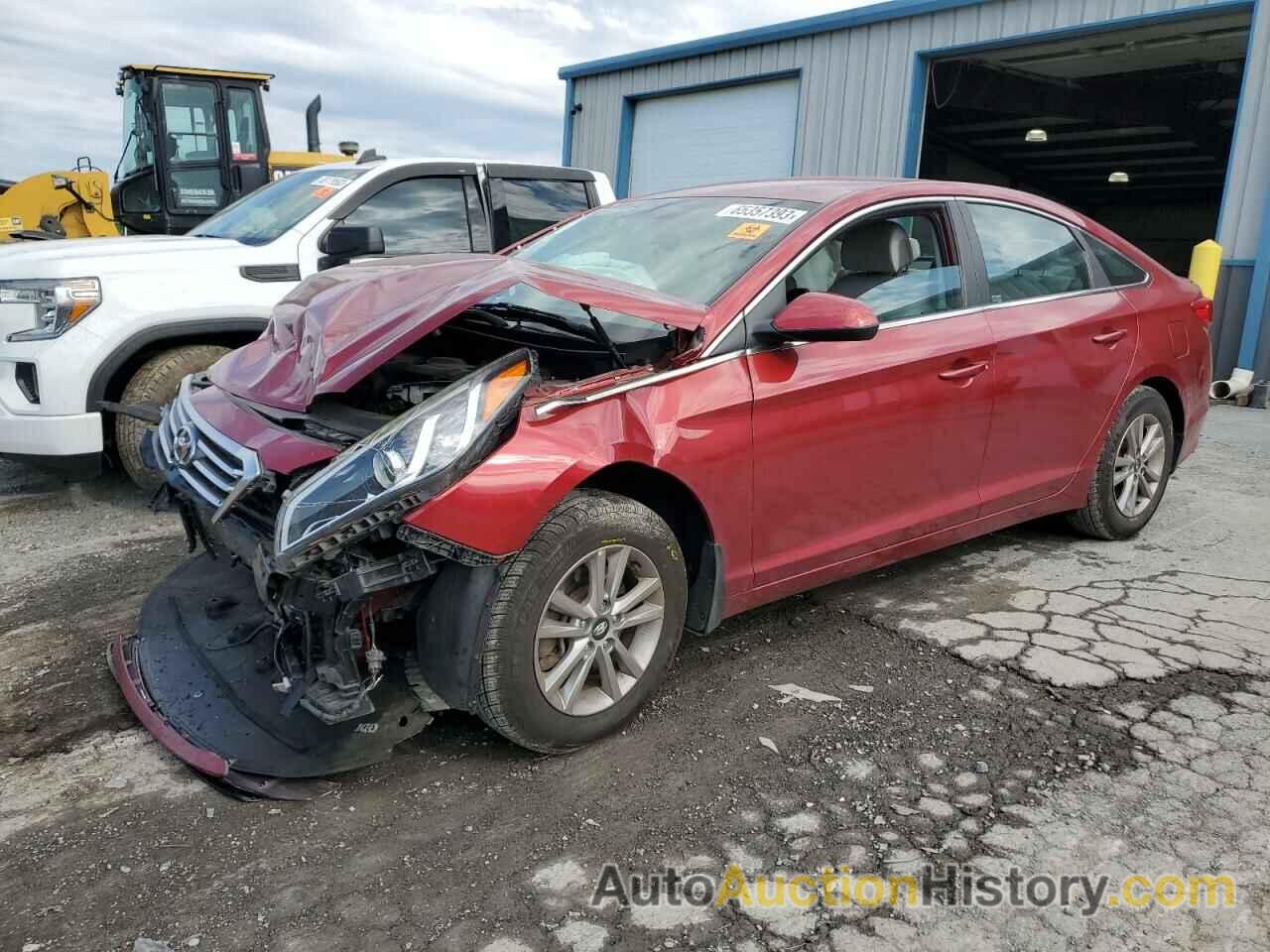 2016 HYUNDAI SONATA SE, 5NPE24AFXGH294028