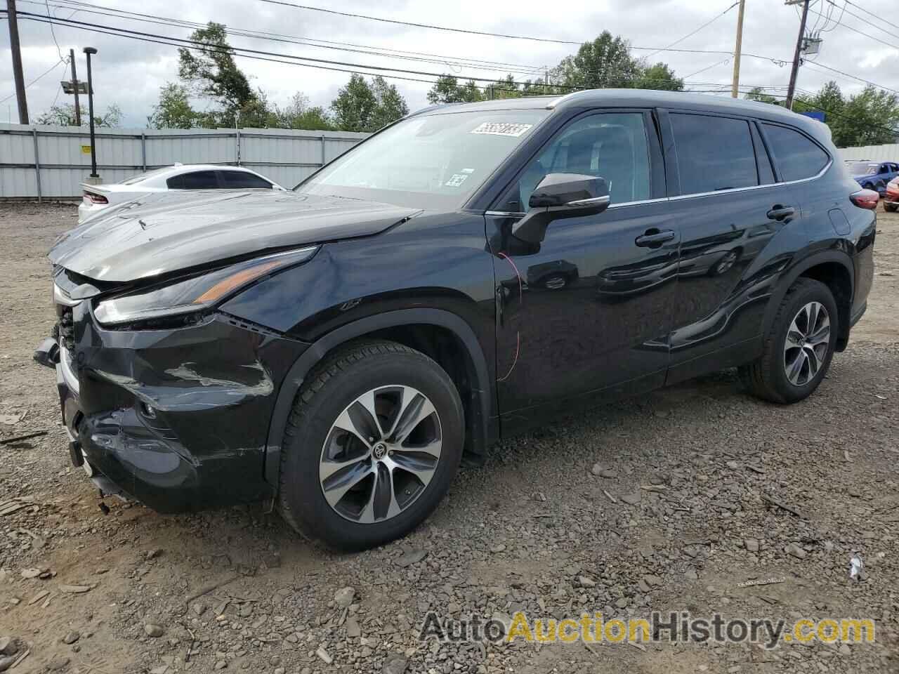 2021 TOYOTA HIGHLANDER XLE, 5TDGZRBH6MS543352