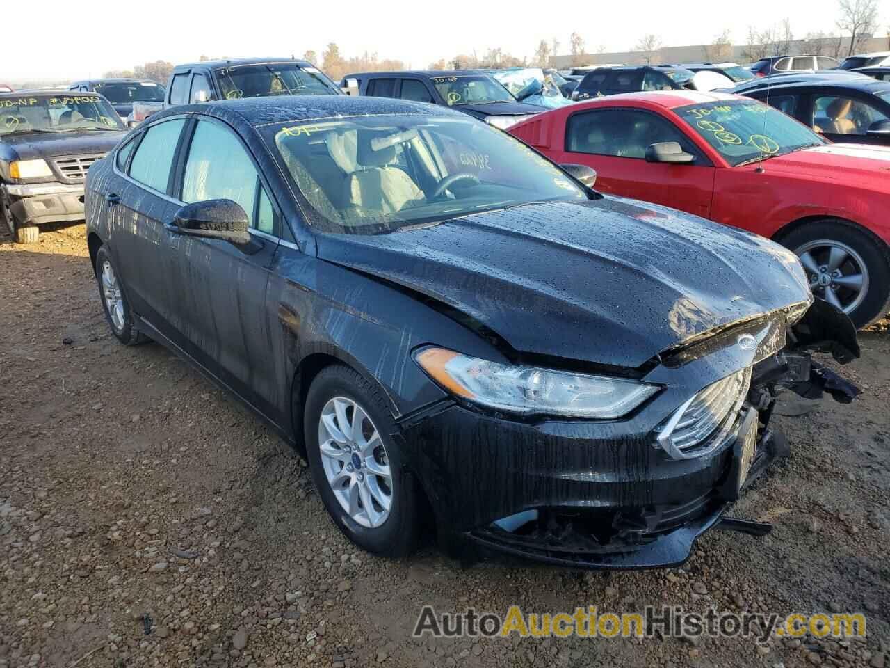 2017 FORD FUSION S, 3FA6P0G73HR122894