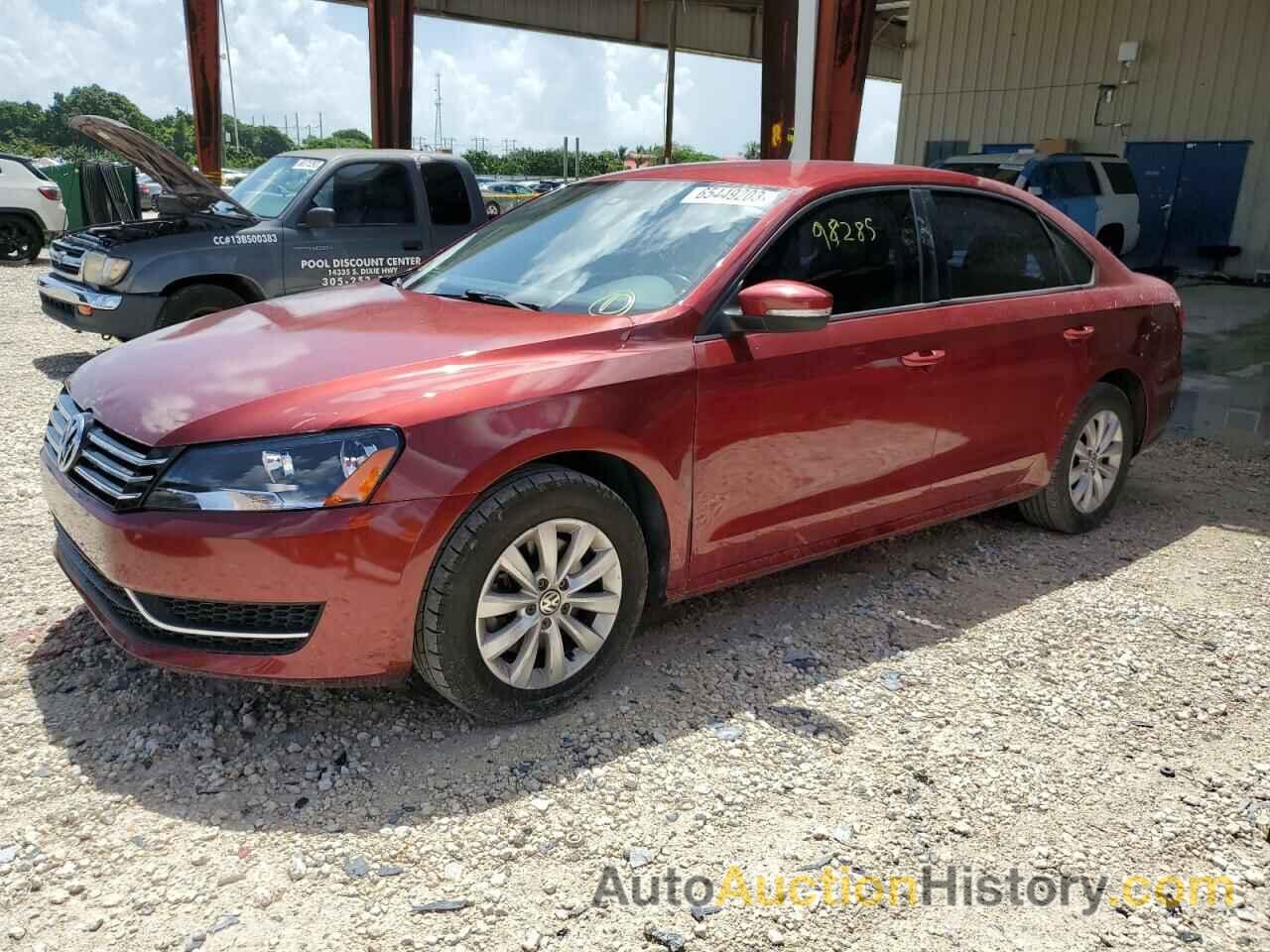 2015 VOLKSWAGEN PASSAT S, 1VWAT7A37FC033532