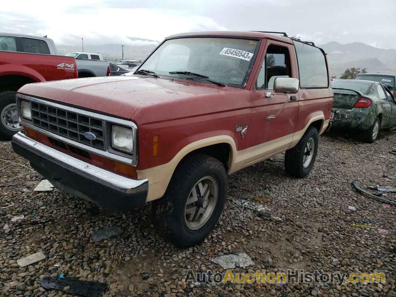 1986 FORD BRONCO, 1FMCU14T1GUC10553