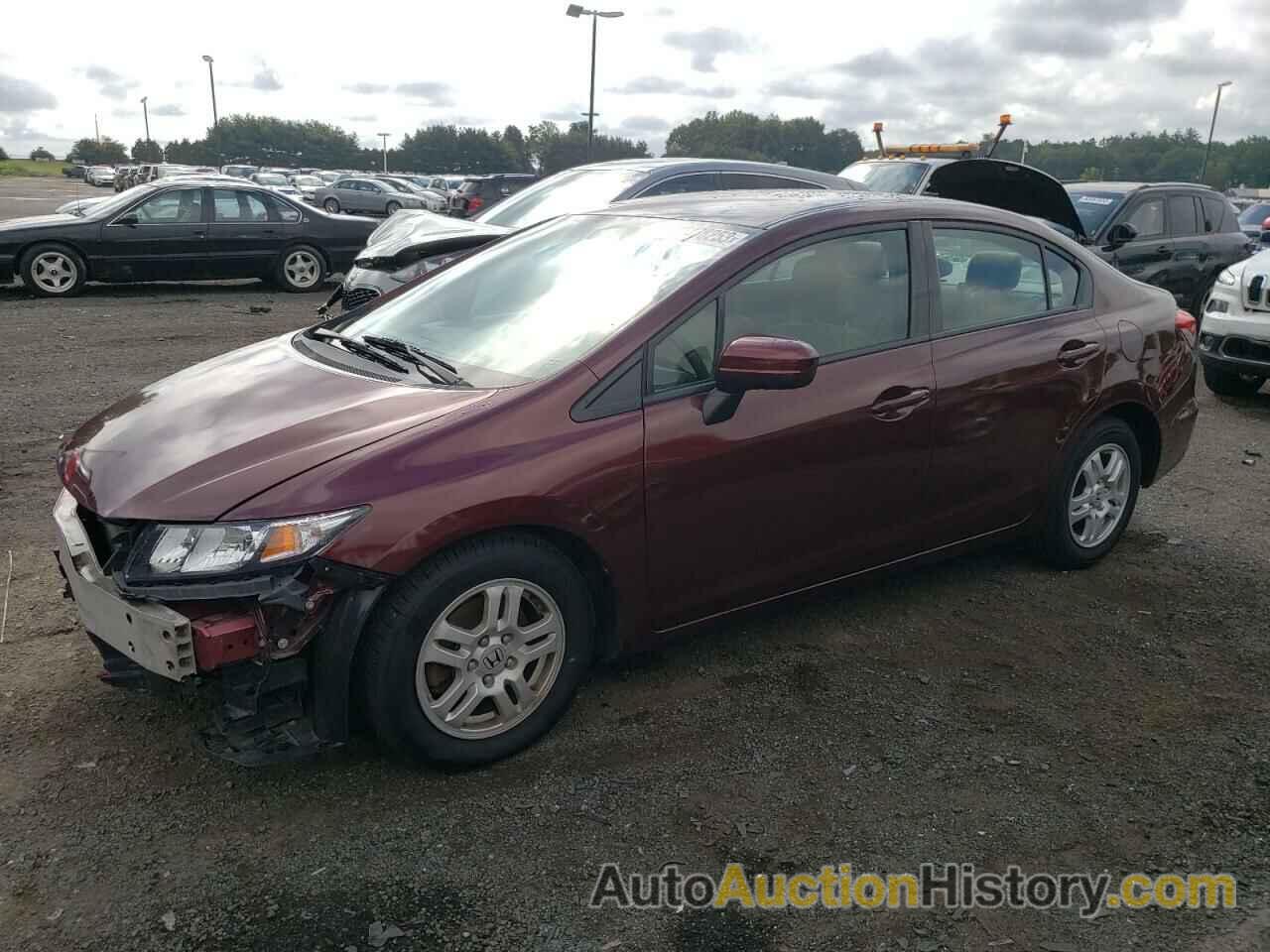 2014 HONDA CIVIC LX, 19XFB2F53EE200503