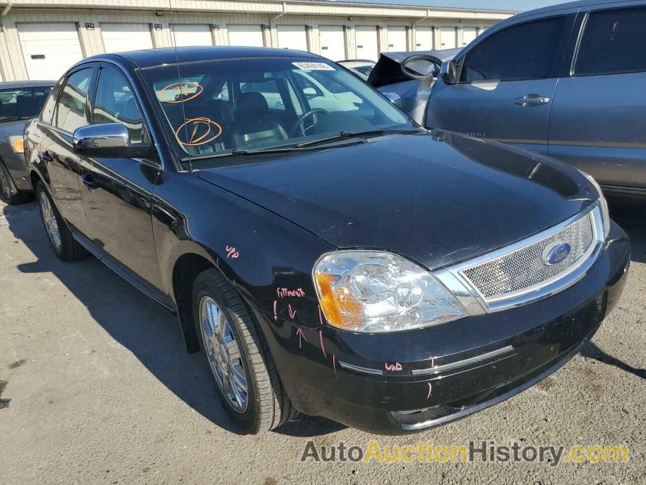 2007 FORD 500 LIMITED, 1FAHP28177G156311