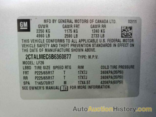 GMC TERRAIN SLE, 2CTALMEC6B6360877