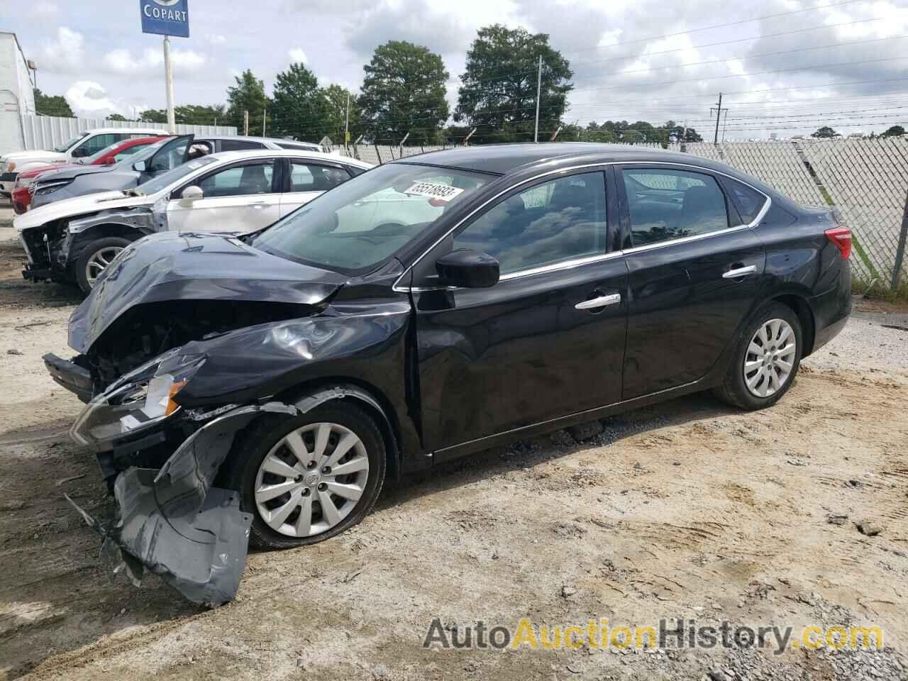 2018 NISSAN SENTRA S, 3N1AB7APXJY272858