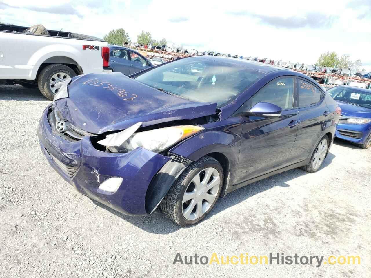 2012 HYUNDAI ELANTRA GLS, 5NPDH4AE6CH108870