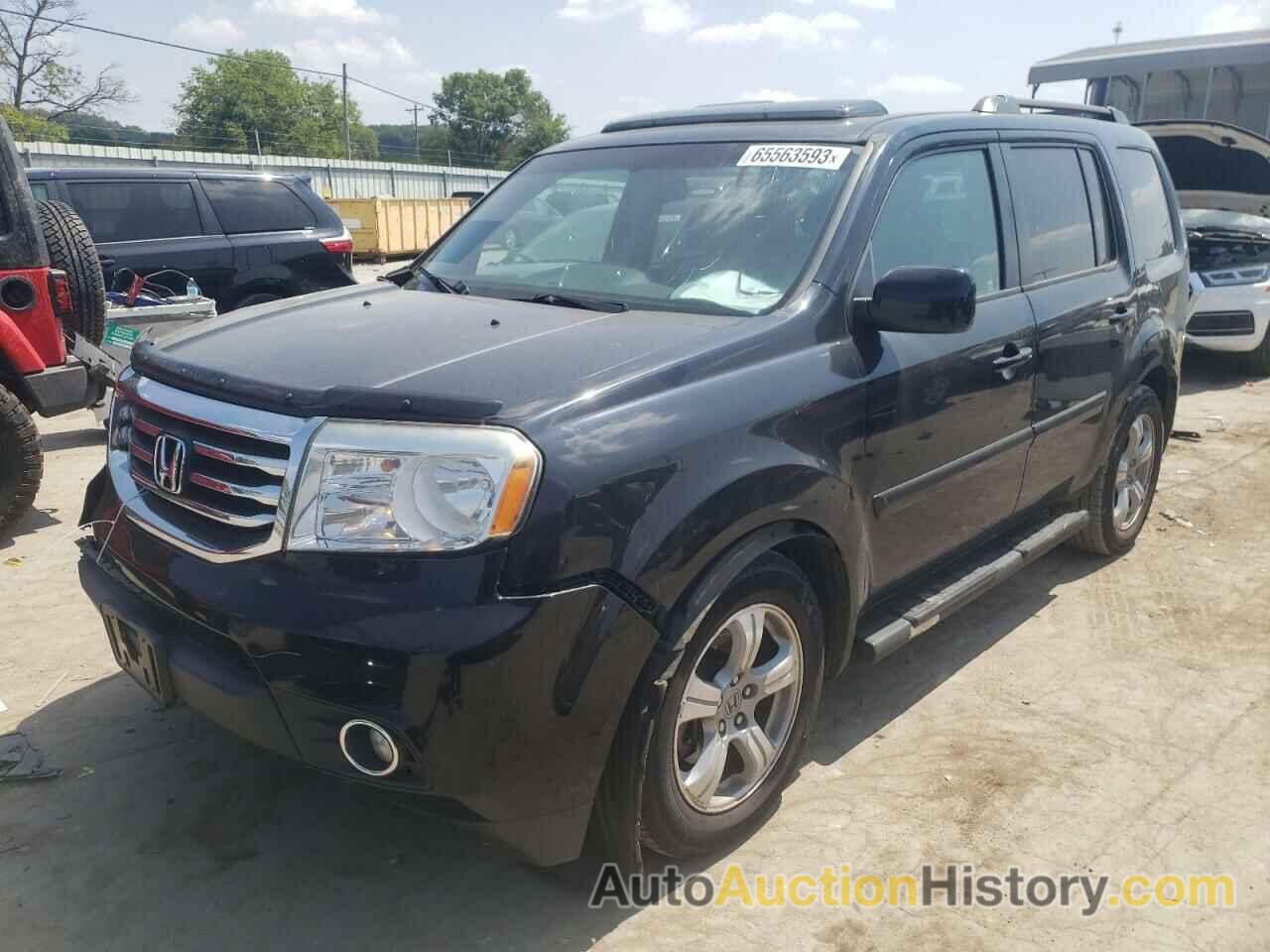 2014 HONDA PILOT EXL, 5FNYF3H60EB024285