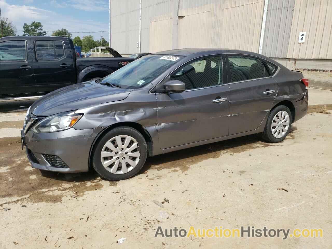 2016 NISSAN SENTRA S, 3N1AB7AP6GY290413