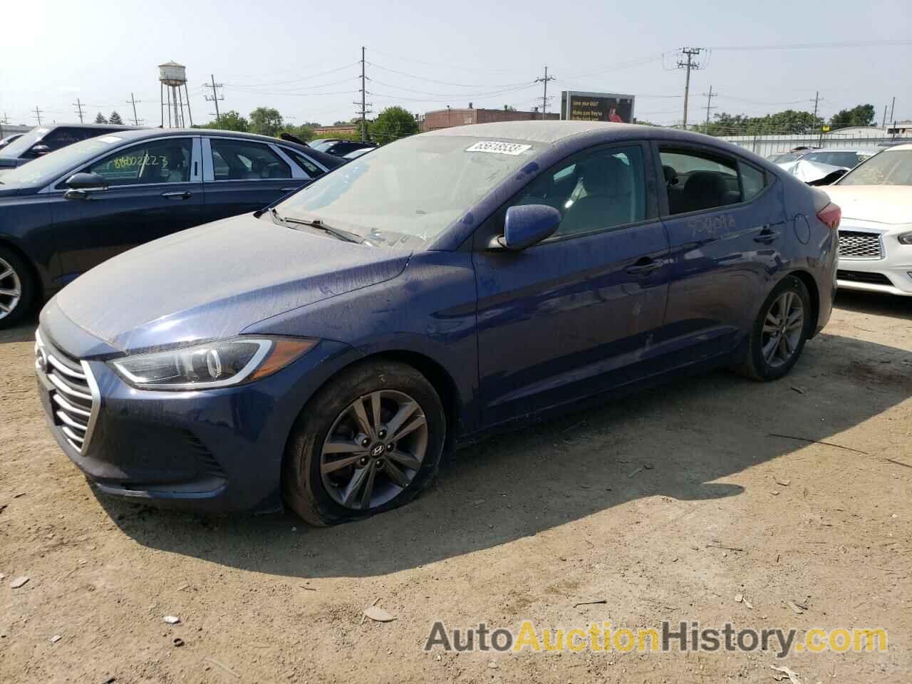 2018 HYUNDAI ELANTRA SEL, 5NPD84LF3JH232288