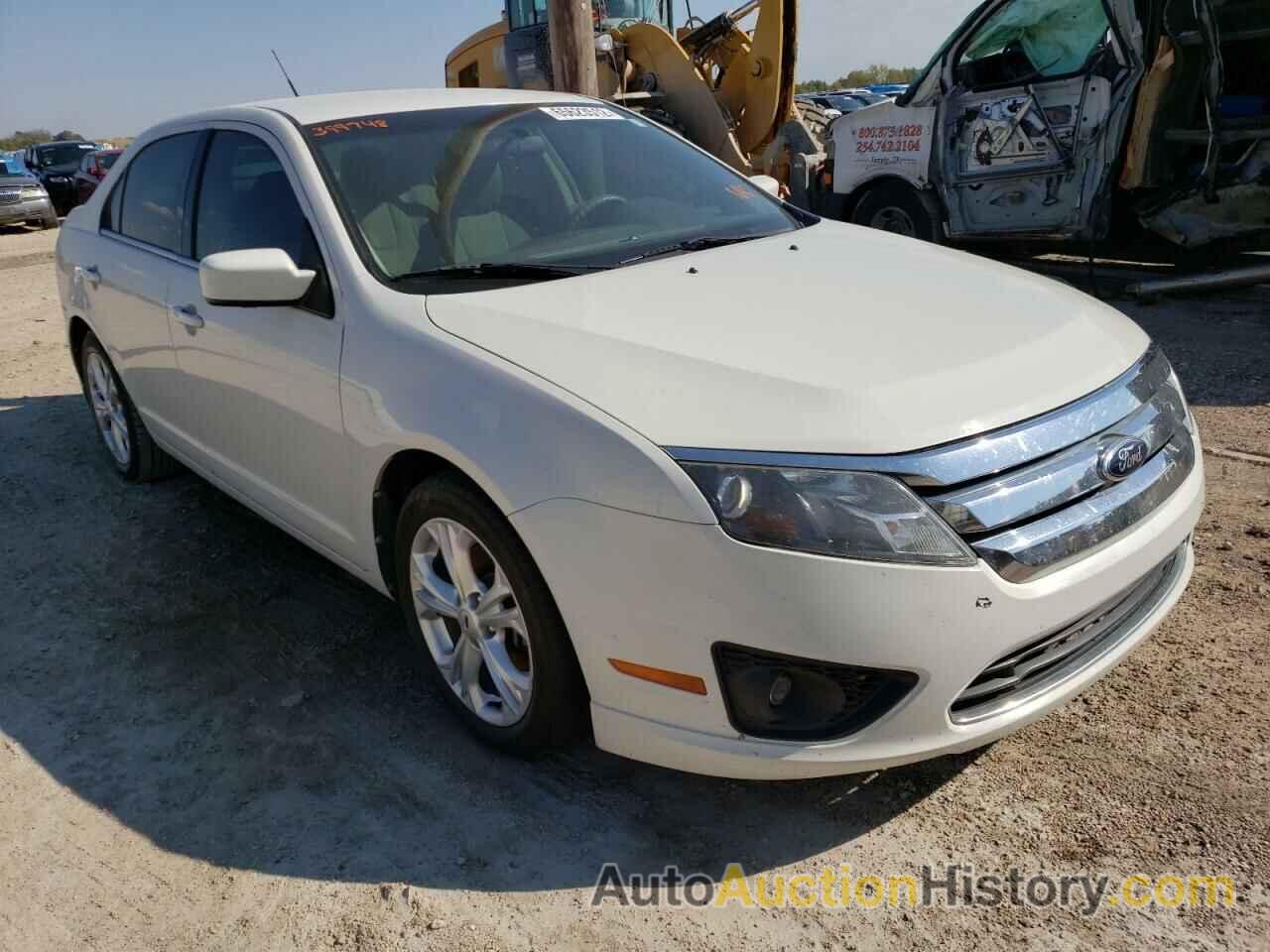 2012 FORD FUSION SE, 3FAHP0HA1CR399748