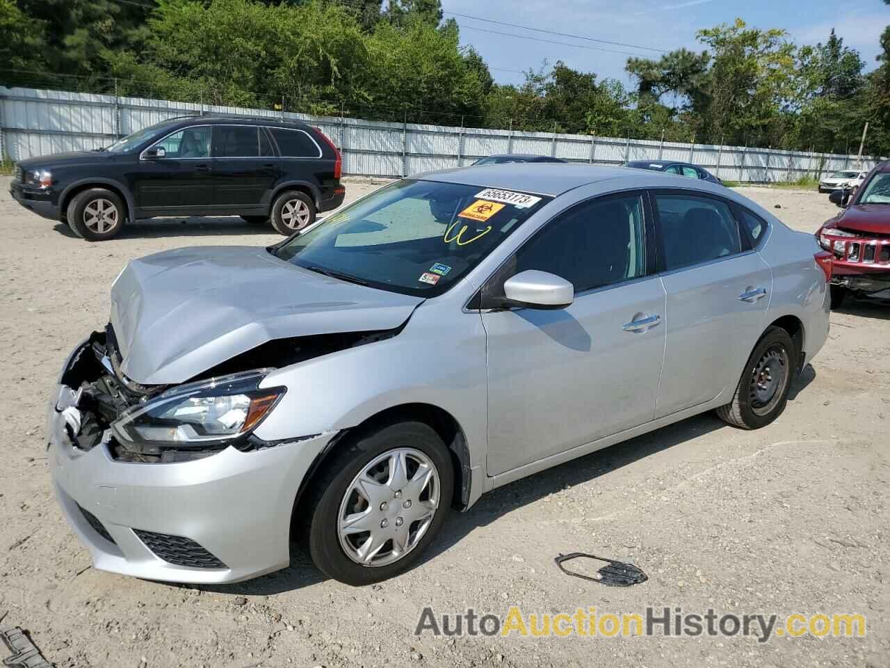 2017 NISSAN SENTRA S, 3N1AB7AP9HY393634