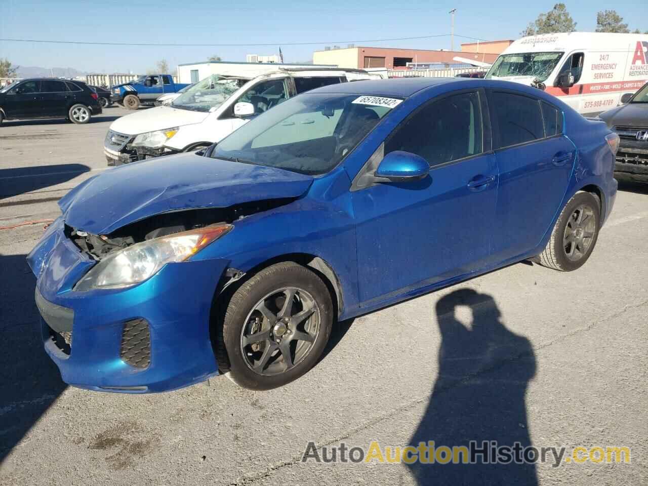 2012 MAZDA 3 I, JM1BL1W73C1666987