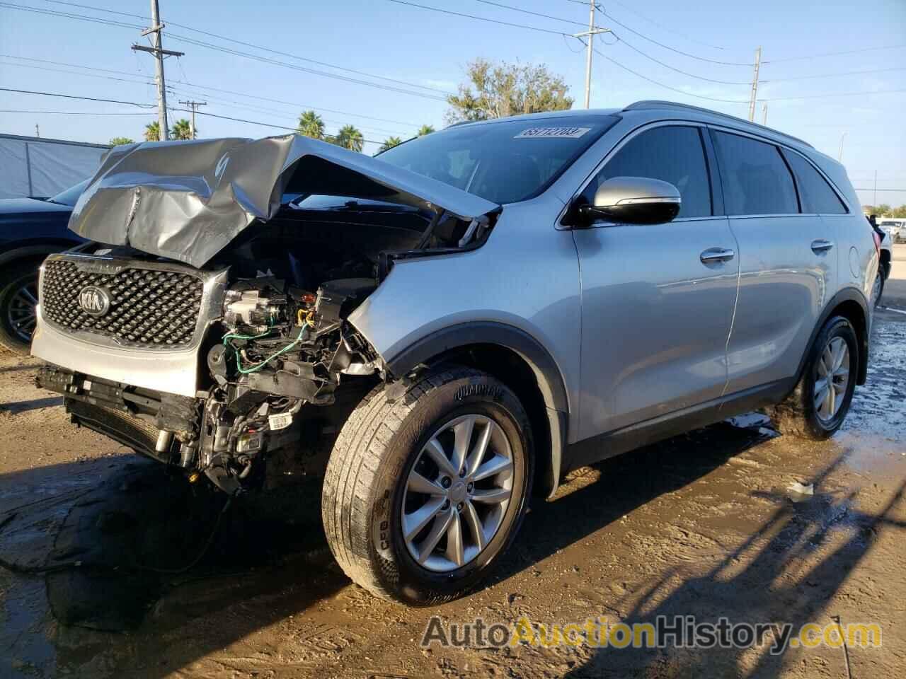 2018 KIA SORENTO LX, 5XYPG4A33JG406439