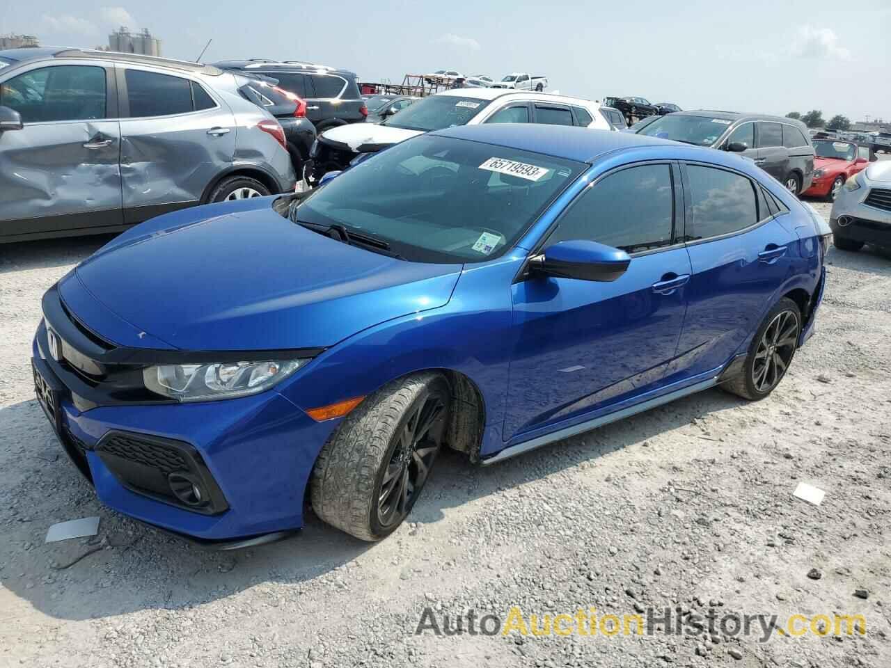 2019 HONDA CIVIC SPORT, SHHFK7H40KU227258