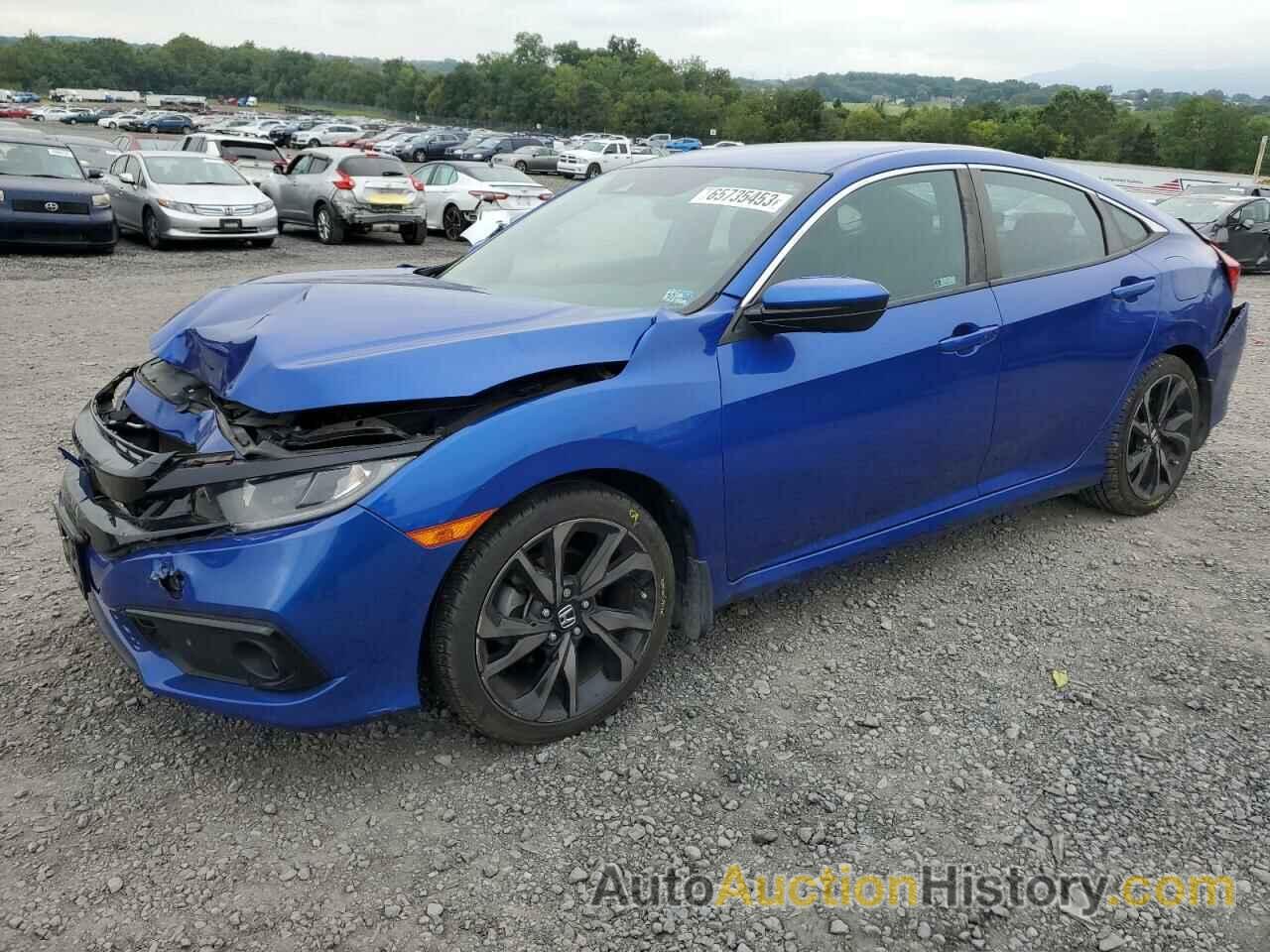 2019 HONDA CIVIC SPORT, 2HGFC2F87KH583080