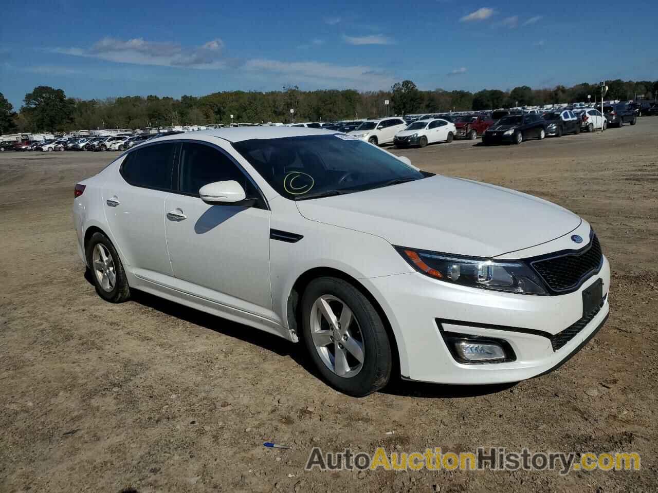 2014 KIA OPTIMA LX, KNAGM4A74E5470674