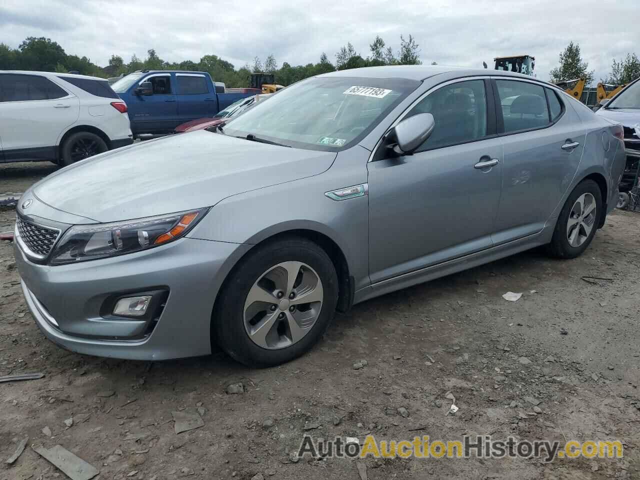 2015 KIA OPTIMA HYBRID, KNAGM4AD7F5077274