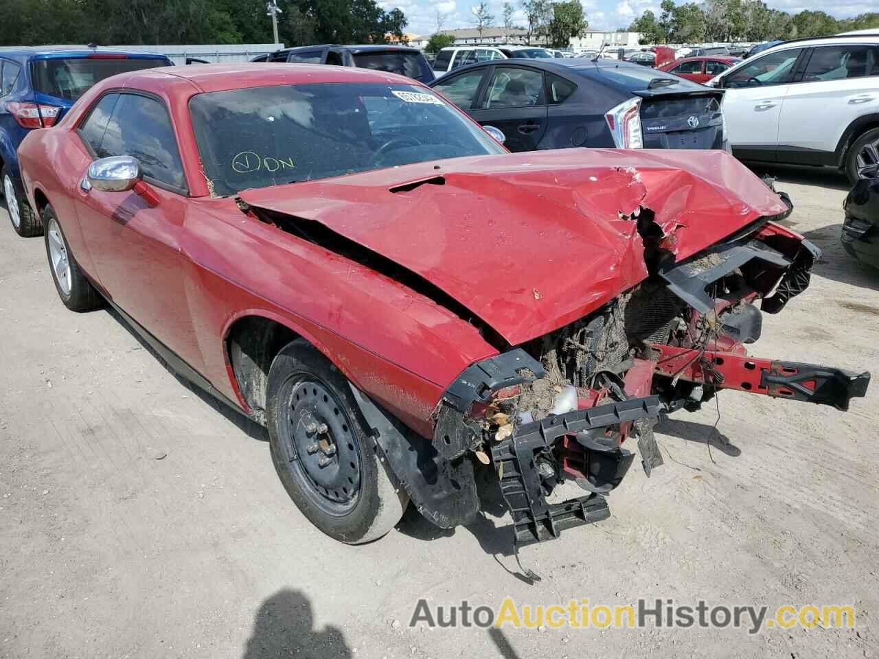 2012 DODGE CHALLENGER SXT, 2C3CDYAG4CH253676