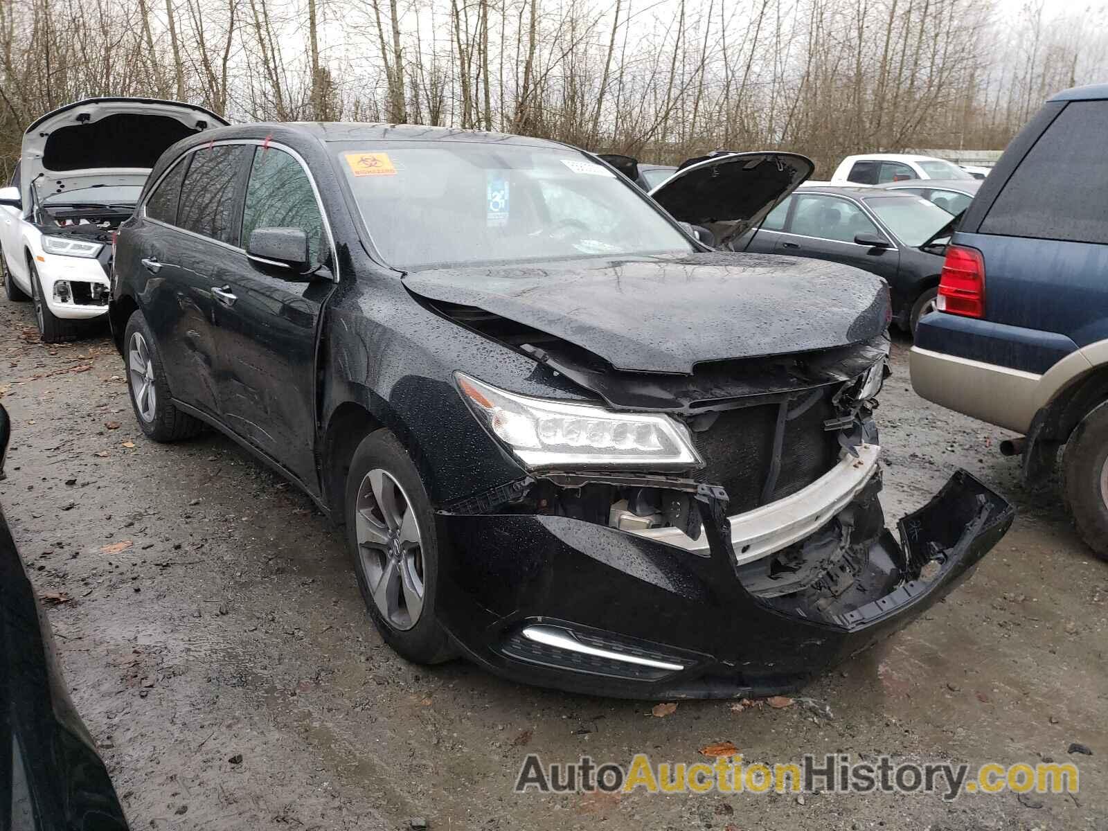 2014 ACURA MDX, 5FRYD4H23EB033554