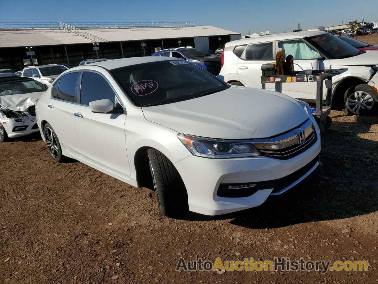 2016 HONDA ACCORD SPORT, 1HGCR2F55GA144974