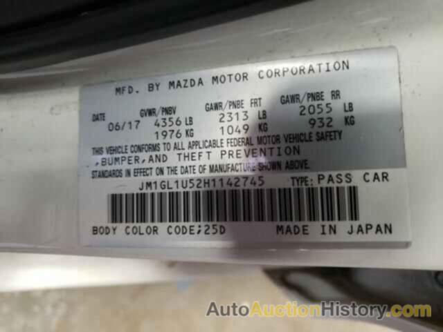 MAZDA 6 SPORT, JM1GL1U52H1142745