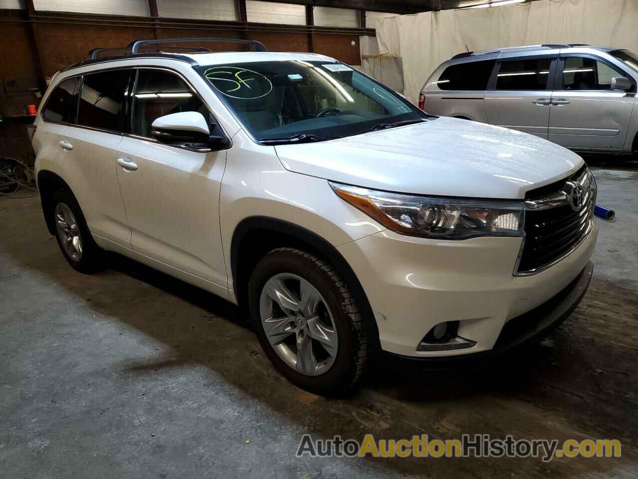 2015 TOYOTA HIGHLANDER LIMITED, 5TDDKRFH3FS110284