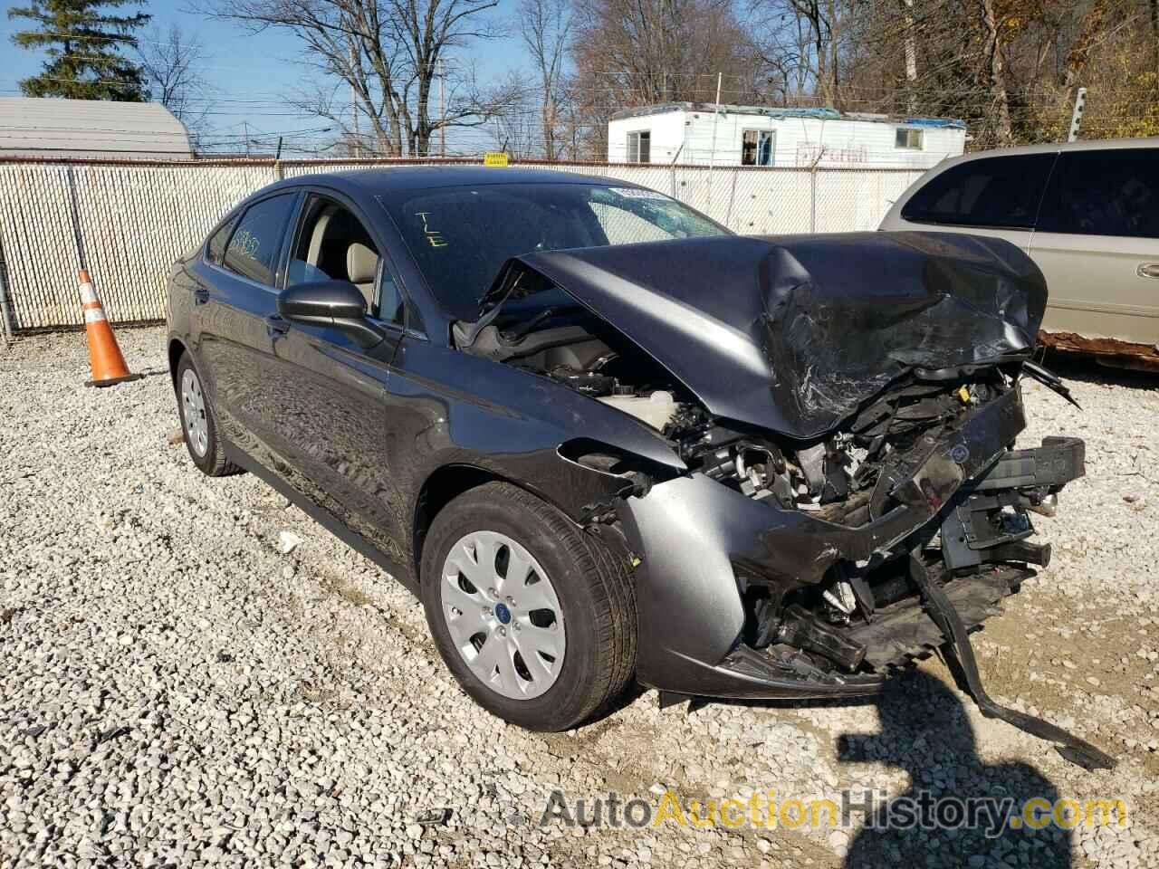 2020 FORD FUSION S, 3FA6P0G77LR176496